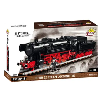 Cobi 6282 historical collection 1:35 parní lokomotiva dr br 52 s tendrem