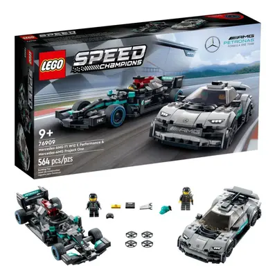 Lego® speed champions 76909 mercedes-amg f1 w12 e performance a mercedes-amg project one