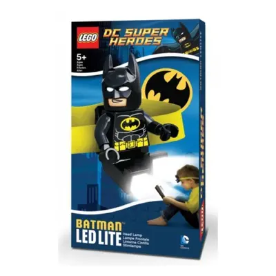 Lego led čelovka super heroes batman 8 cm