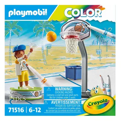 Playmobil 71516 skater s basketbalovým míčem