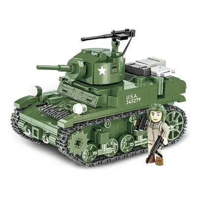 Cobi 3048 americký tank m3a1 stuart - company of heroes