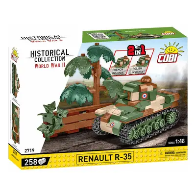 Cobi 2719 francouzský pěchotní tank renault r-35