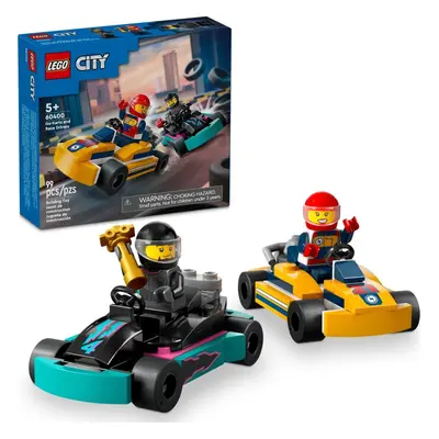 Lego® city 60400 motokáry s řidiči