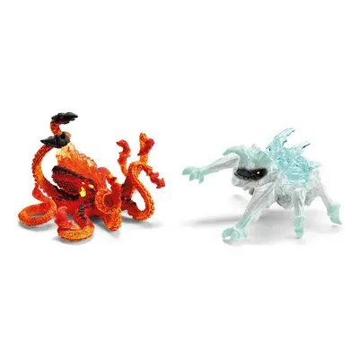 Schleich 70826 eldrador® creatures ledový brouk vs. ohnivý kraken