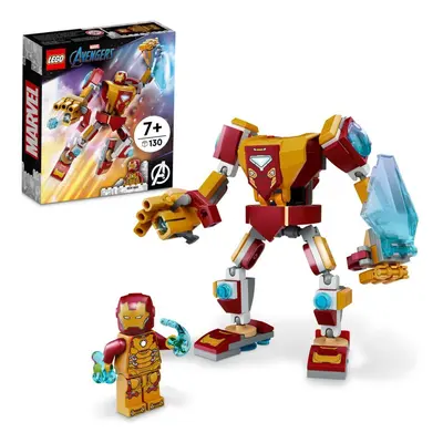 Lego® marvel 76203 iron manovo robotické brnění