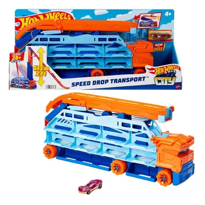 Mattel hot wheels tahač s vysokou dráhou, hdy92