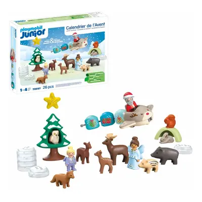 Playmobil 70297 adventní kalendář junior zasněžené vánoce