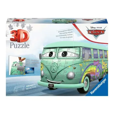 Ravensburger 11185 puzzle 3d fillmore vw autobus disney pixar cars 162 dílků