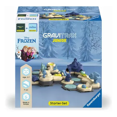 Ravensburger 73385 gravitrax junior bundle: startovní sada + disney: ledové království