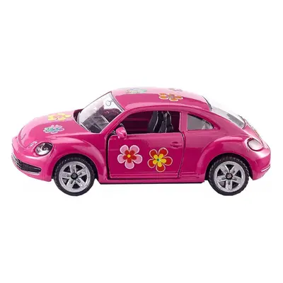 Siku 1488 vw beetle růžový s polepkama