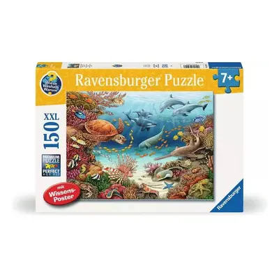 Ravensburger 13411 puzzle podmořský život 150 dílků