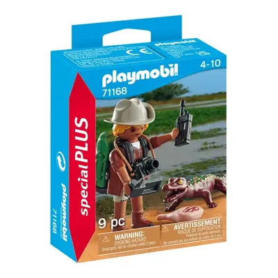 Playmobil 71168 výzkumník s aligátorem