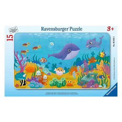 Ravensburger 05632 puzzle zvířata pod mořskou hladinou 15 dílků