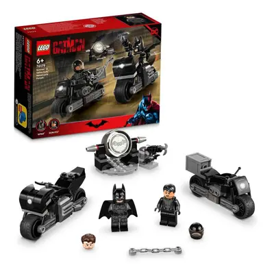 Lego® dc batman™ 76179 honička na motorce batmana a seliny kyle