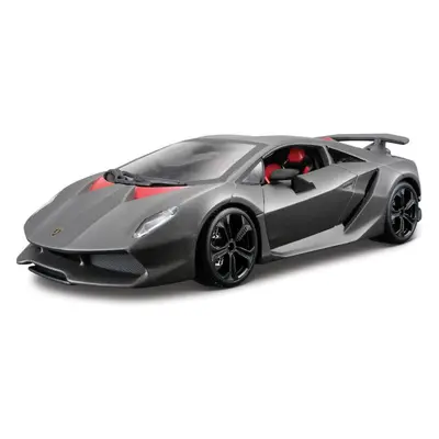 Burago lamborghini sesto elemento šedá metalíza 1:24