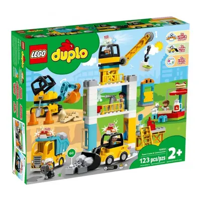 Lego® duplo® 10933 stavba s věžovým jeřábem