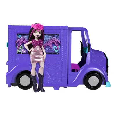 Mattel monster high fest food truck a draculaura, hxh83