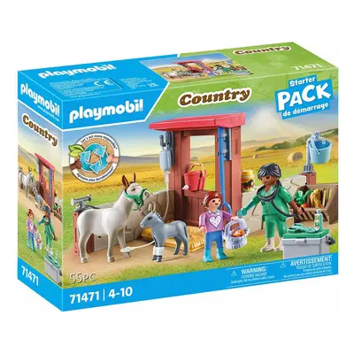 Playmobil 71471 veterinární výjezd k oslíkům