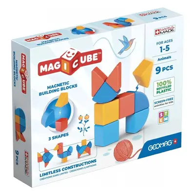 Geomag magiccube zvířátka 9 kostek