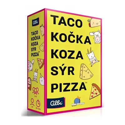 Albi taco, kočka, koza, sýr, pizza - karetní hra