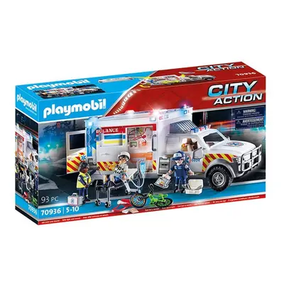 Playmobil 70936 záchranná služba: us ambulance