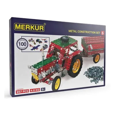 Merkur 6 big set - 100 modelů, 957 dílů