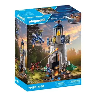 Playmobil 71483 rytířská věž s kovářem a drakem