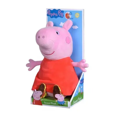 Plyšové prasátko peppa pig se zvukem 22 cm