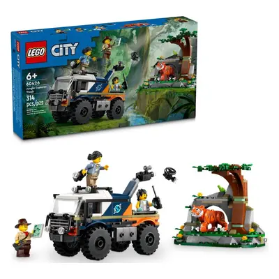 Lego® city 60426 terénní vůz na průzkum džungle