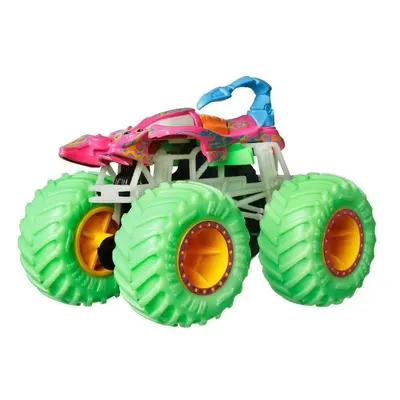 Hot wheels® monster trucks svítící ve tmě scorpedo, mattel hgd10