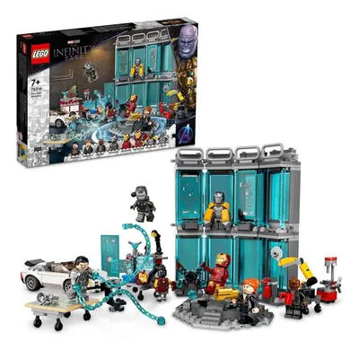 Lego® marvel 76216 zbrojnice iron mana