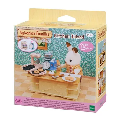 Sylvanian families 5442 kuchyňský ostrov s příslušenstvím