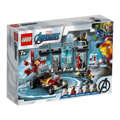 Lego® super heroes 76167 zbrojnice iron mana