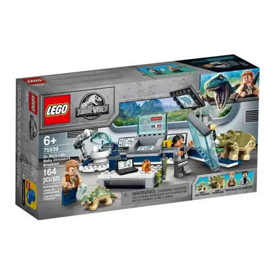 Lego® jurassic world 75939 laboratoř dr. wu: útěk dinosauřích mláďat