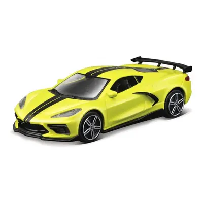 Bburago street fire collezione 2020 chevrolet corvette stingray coupe 1:43