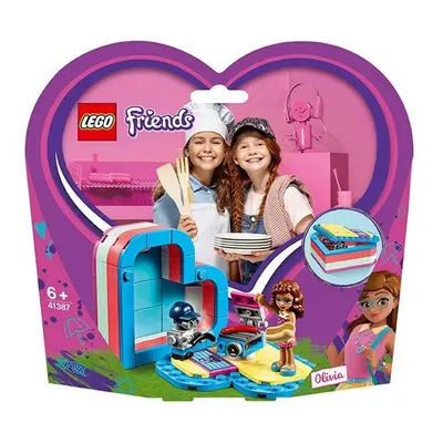 Lego® friends 41387 olivia a letní srdcová krabička