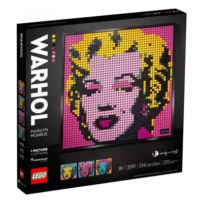 Lego® art 31197 andy warhol's marilyn monroe