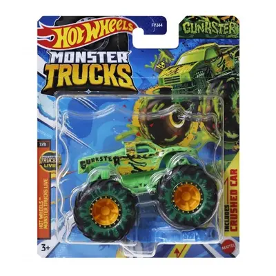 Mattel hot wheels® monster trucks kaskadérské kousky gunkster, hwc61