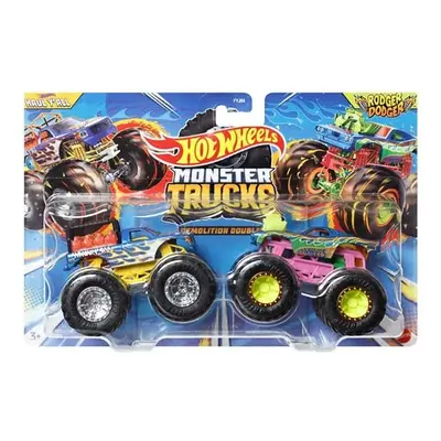 Mattel hot wheels® monster trucks demoliční duo haul y'all vs. rodger dodger, hwn60