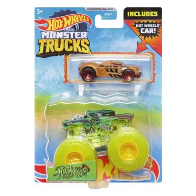 Hot wheels® monster trucks s angličákem hotweiler, mattel hdb94