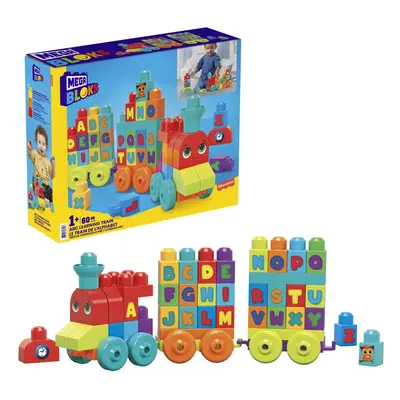 Mega bloks vláček abc nauč se abecedu, mattel dxh35