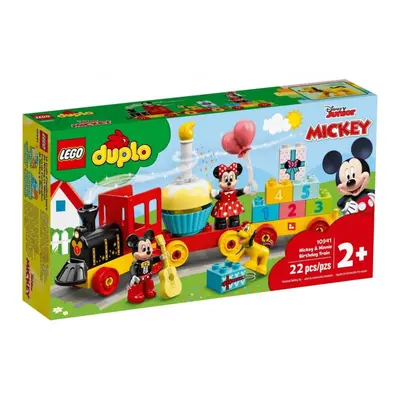 Lego® duplo® 10941 narozeninový vláček mickeyho a minnie