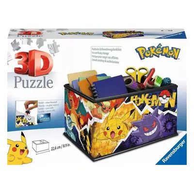 Ravensburger 11546 puzzle 3d úložná krabice pokémon 216 dílků