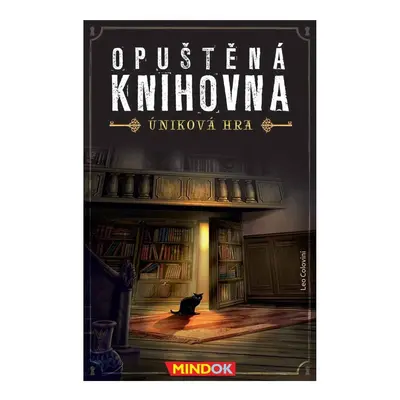 Mindok opuštěná knihovna úniková hra