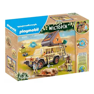 Playmobil® wiltopia 71293 s terénním vozidlem mezi lvy