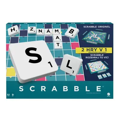 Mattel hra scrabble original cz, hxw05