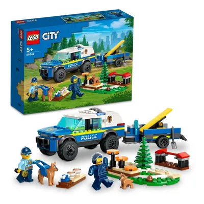 Lego® city 60369 mobilní cvičiště policejních psů