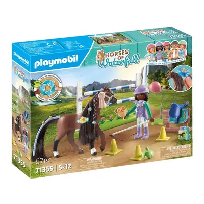 Playmobil 71355 zoe & blaze s překonáváním překážek