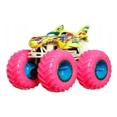 Hot wheels® monster trucks svítící ve tmě shark wreak, mattel hgx15