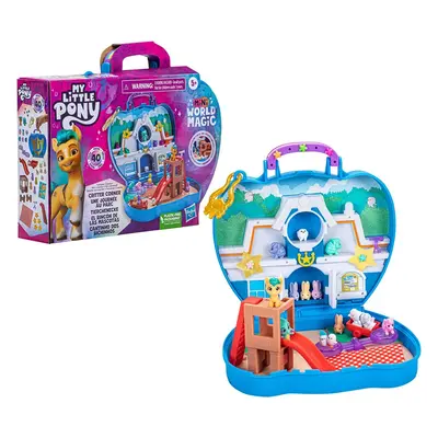 Hasbro mlp my little pony mini world magic hřiště pro mazlíčky v kufříku hitch trailblazer